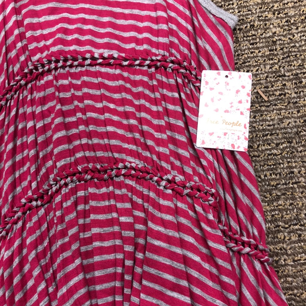 FREE PEOPLE Florence Striped Tiered Tank - Picture 5 of 6